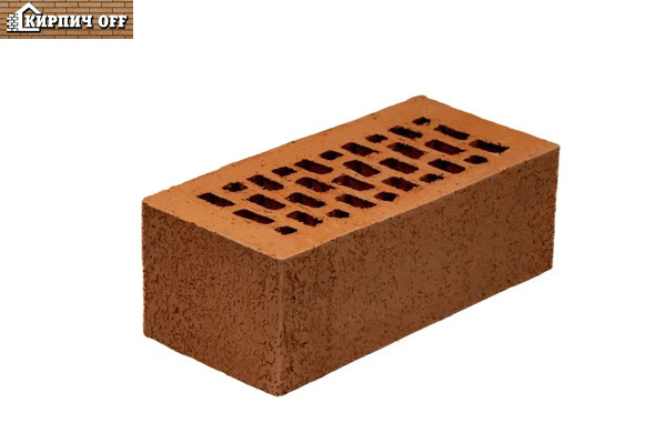 Кирпич керамический лицевой «Красный» 1,4НФ бархат